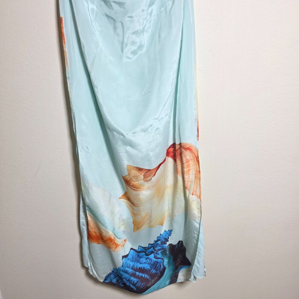 MUMA WORLD Murex Mist Vega Silk Dress Size Large - Picture 5 of 10